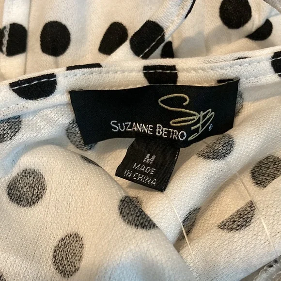 Suzanne Betro black & white polka dot dress - Picture 14 of 14